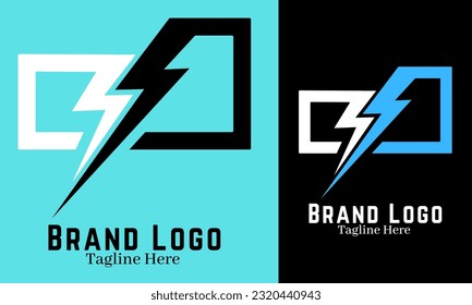 Ilustración de diseño de conjunto de logotipos de tecnología