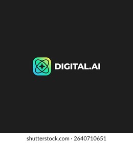 Technology logo simple tech design. Vector creative abstract shape modern icon for construction technology or logo template for digital communication concept