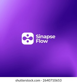 Technology logo simple tech design. Vector creative abstract shape modern icon for construction technology or logo template for digital communication concept