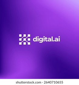 Technology logo simple tech design. Vector creative abstract shape modern icon for construction technology or logo template for digital communication concept