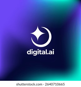 Technology logo simple tech design. Vector creative abstract shape modern icon for construction technology or logo template for digital communication concept