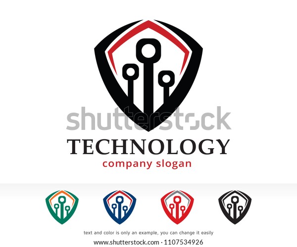 Technology Logo Symbol Template\
Design Vector, Emblem, Design Concept, Creative Symbol,\
Icon