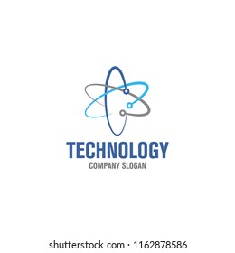 technology logo template