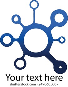 Plantilla de logotipo tecnológico para empresas.