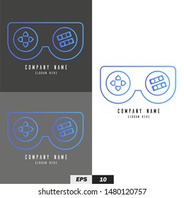 technology logo template for company or personal