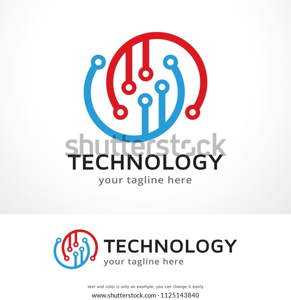 Technology\
Logo Template Design, Creative Symbol,\
Icon
