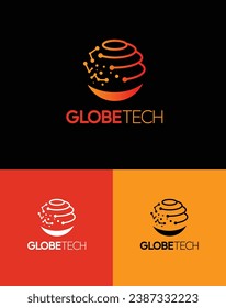 diseño de plantillas de logotipo de tecnología para la industria de la tecnología