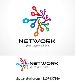 Technology Logo Template Design, Symbol, Icon