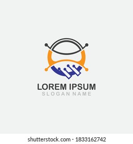 Technology Logo Template Design Vector, Design Concept, Creative Symbol, Icon