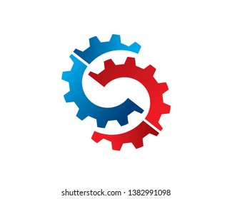 Technology Logo Template, Icon, Symbol