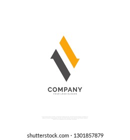 Technology - Logo template real estate, apartment, condo, house, rental, business. brand, branding, logotype, company, corporate, identity. Clean, modern and elegant style design - Vector