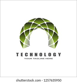 Technology logo template , vector for business corporate , elements , illustration