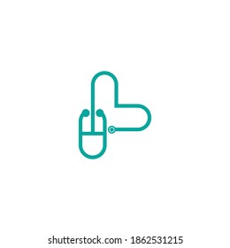 Technology logo template vector icon design