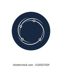 Technology logo template vector icon design