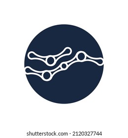 Technology logo template vector icon design