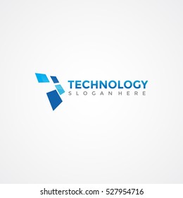 Technology logo template. Vector Illustration Eps.10