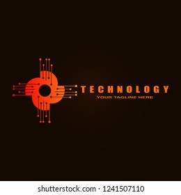 technology logo templates, industrial emblem,sign,symbol,vector logos for business corporate, team work,factory icon, electronic circuit ,illustration element