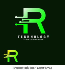 technology logo templates, industrial emblem,sign,symbol,vector logos for business corporate, team work,factory icon, electronic circuit, connection, ,illustration element, R,