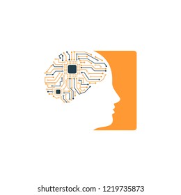 technology logo vector