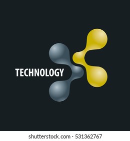 technology logo vector