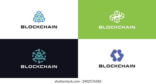 Technology logo vector collection, technology logo icons.