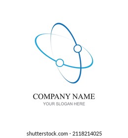 plantilla de diseño de ilustración vectorial de logotipo de tecnología - vector