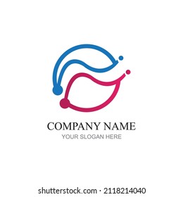 technology logo vector illustration design template  - vector