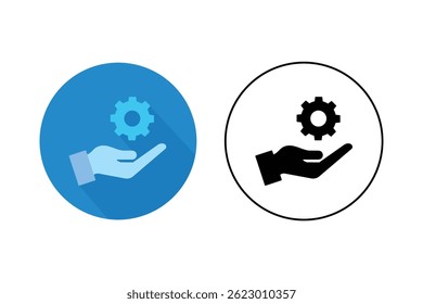 Technology Maintenance Service Icons, technical support icons, construction tools icons, repair service icons