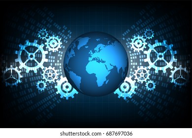 Technology and the mechanics of the world.
