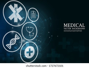 technology medical.abstract vector wallpaper design.