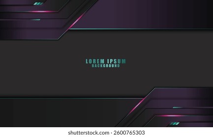Technology metallic with on light background. Vector illustration.