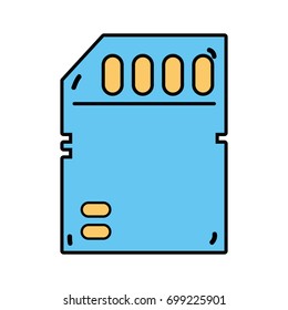 technology micro sd data memory