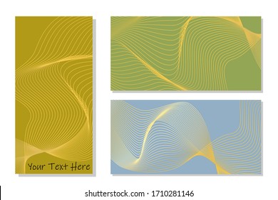 Technology or modern abstract composition. Colorful halftone gradients. Front page font.