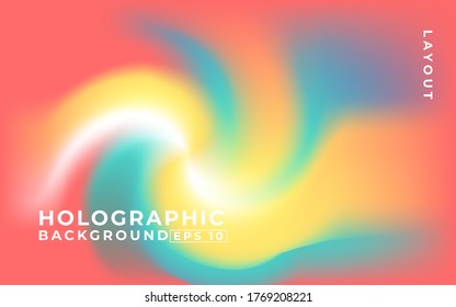 Technology Motion. Holographic background. Graphic Vector Pattern. Fluid Stripes. Flow Shapes Illustration. Abstract Flow Banner. Blue Fluid Stripes. Creative Website. landing page