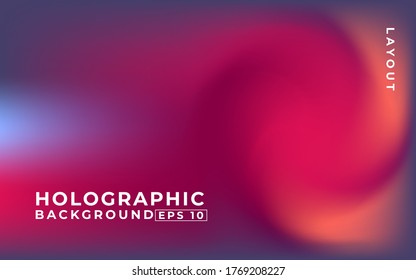 Technology Motion. Holographic background. Graphic Vector Pattern. Fluid Stripes. Flow Shapes Illustration. Abstract Flow Banner. Blue Fluid Stripes. Creative Website. landing page