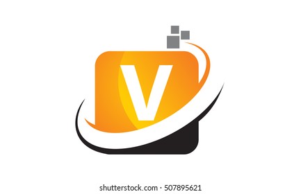 Technology Motion Synergy Letter V