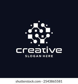Technology N logo, with modern line design, N logo vector icon illustration with modern design.