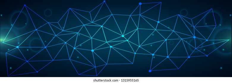 Technology Network Background