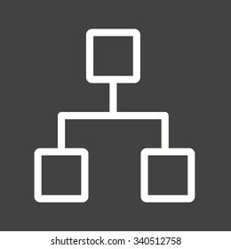 Technology, network, cables icon vector image. Can also be used for material design. Suitable for use on web apps, mobile apps and print media