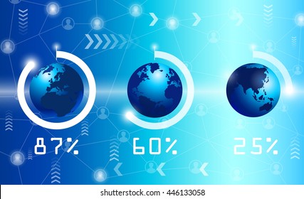 technology network connection and communication    