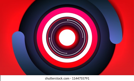 technology network connection cycles background