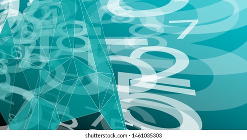 Technology news abstract background, ai cyber world
