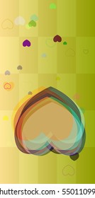 technology over contrasting valentine vector background, several booklet into celebration
