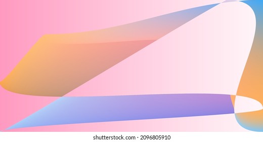 Technology Pastel Layers Fluid Rainbow Gradient Mesh. Neon Multicolor Modern Futuristic Modern Design. Pink Digital Minimal Psychedelic Illustration. Shape Smooth Dynamic Color Office Background.