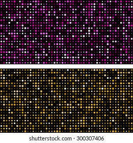 
Technology pattern composed of colorful Circles. Vector banners. 