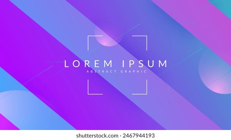 Technology Pattern. Wavy Business Art. Blue Digital Background. Music Shape. Flat Spectrum Composition. Corporate Ux. Space Landing Page. Pink Technology Pattern