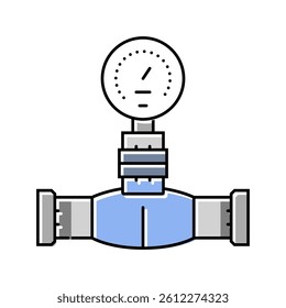 technology pipeline color icon vector. technology pipeline sign. isolated symbol illustration