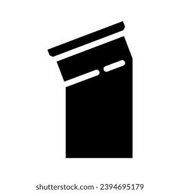 Technologie-Pipeline-Symbol-Vektorgrafik. technologisches Leitungszeichen. einzelne Symbolillustration