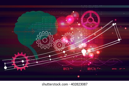 Technology Planning Abstract Background