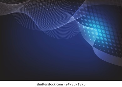 Technologie Point,Line Design werden für High-Tech-Hintergrunddesigns verwendet.Machen Sie Ihre Arbeit auffällig